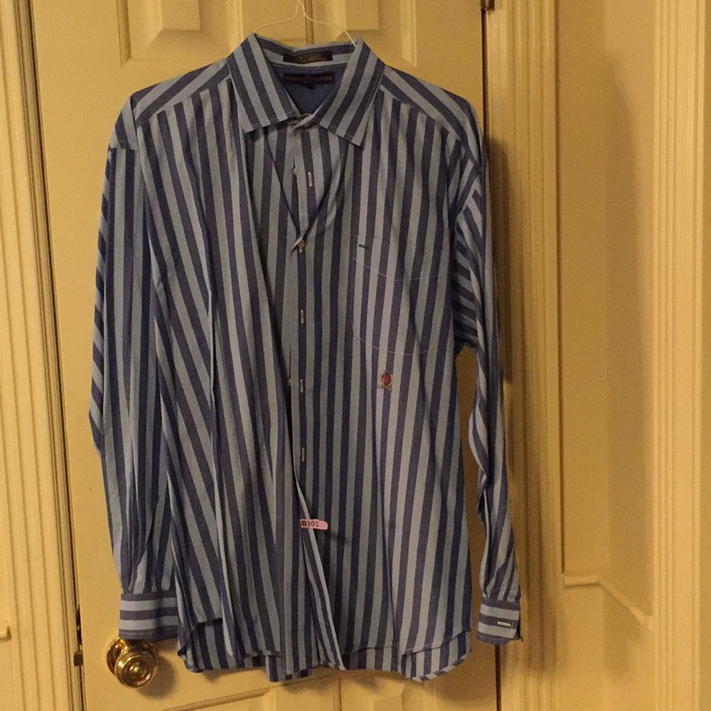 Men's Tommy Hilfiger Dress Shirt Size XL